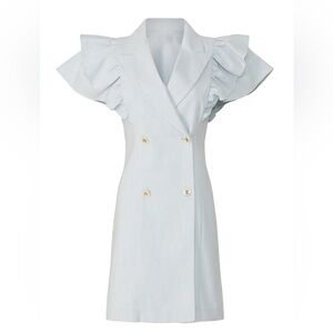 Sandro Angelina Ruffle Dress